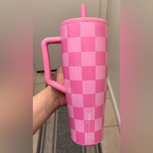 Brumate x Krista Horton 40oz Pink Checkered Era (USED Condition)